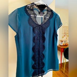 Ted Baker top with lace detail